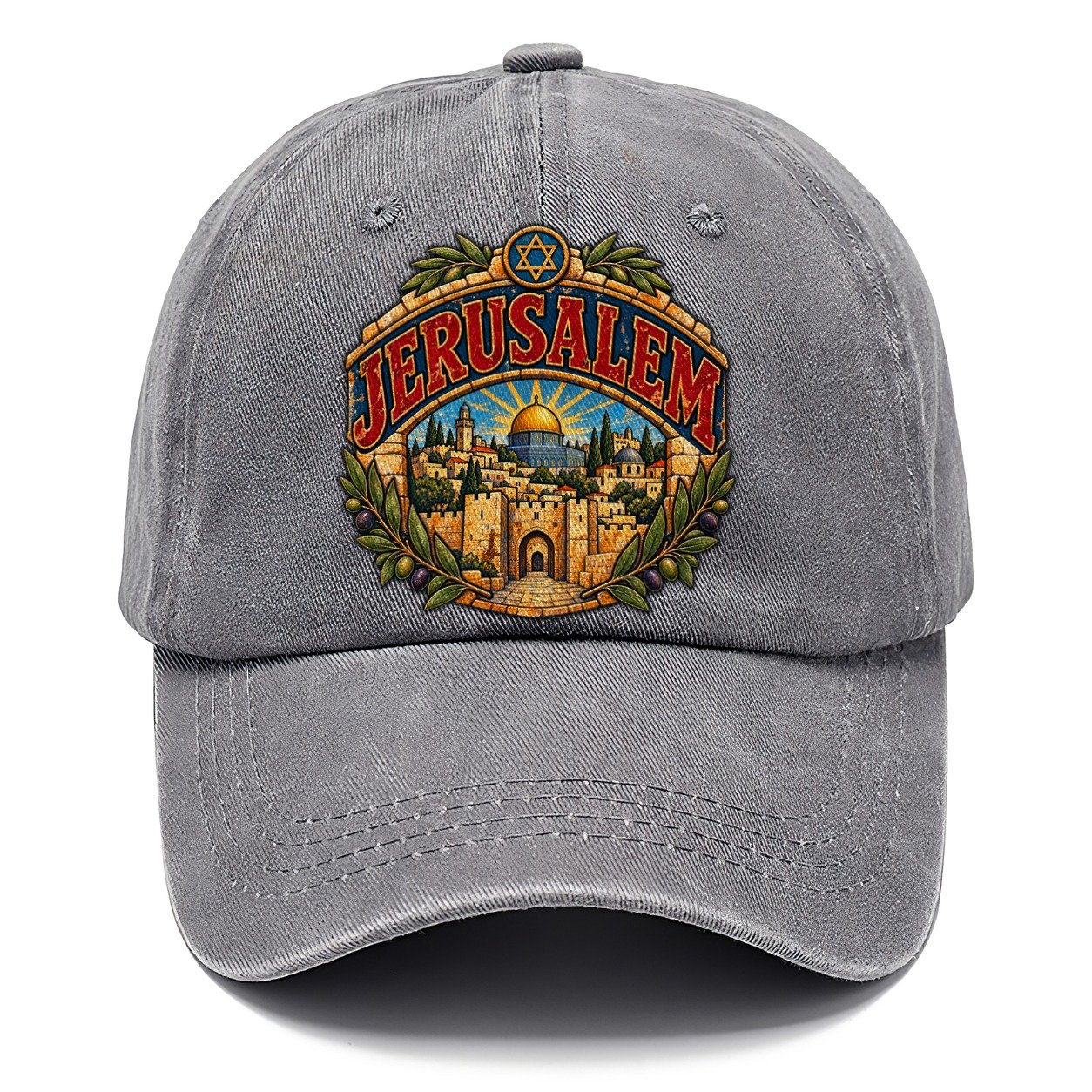 Holy City Arch Lettering Jerusalem Classic Cap – Urban Haze