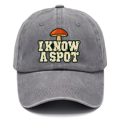 I Know A Spot Foraging And Mycology Classic Cap – Urban Haze
