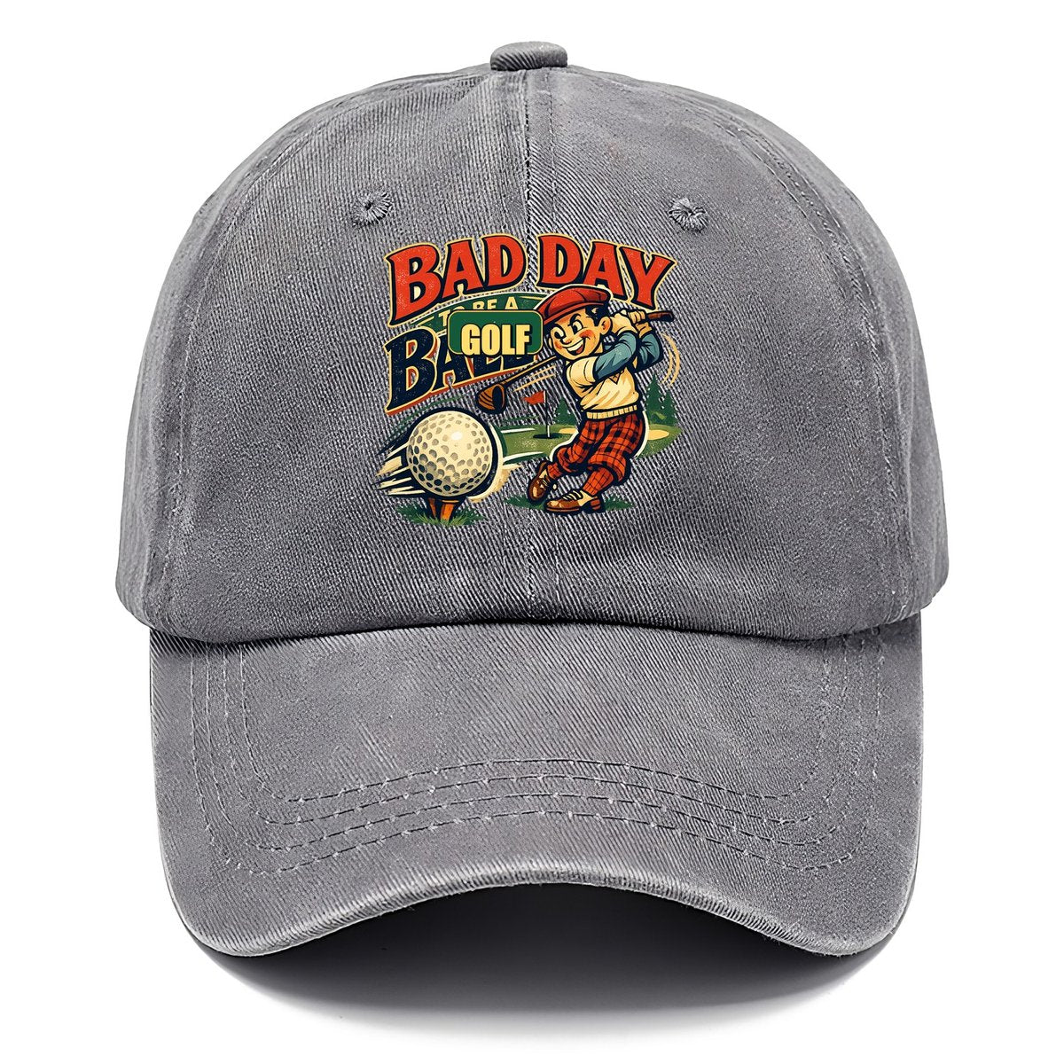 Bad Day To Be A Golf Ball Classic Cap – Urban Haze