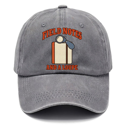 Field Notebook And Loupe Rocks And Minerals Classic Cap – Urban Haze