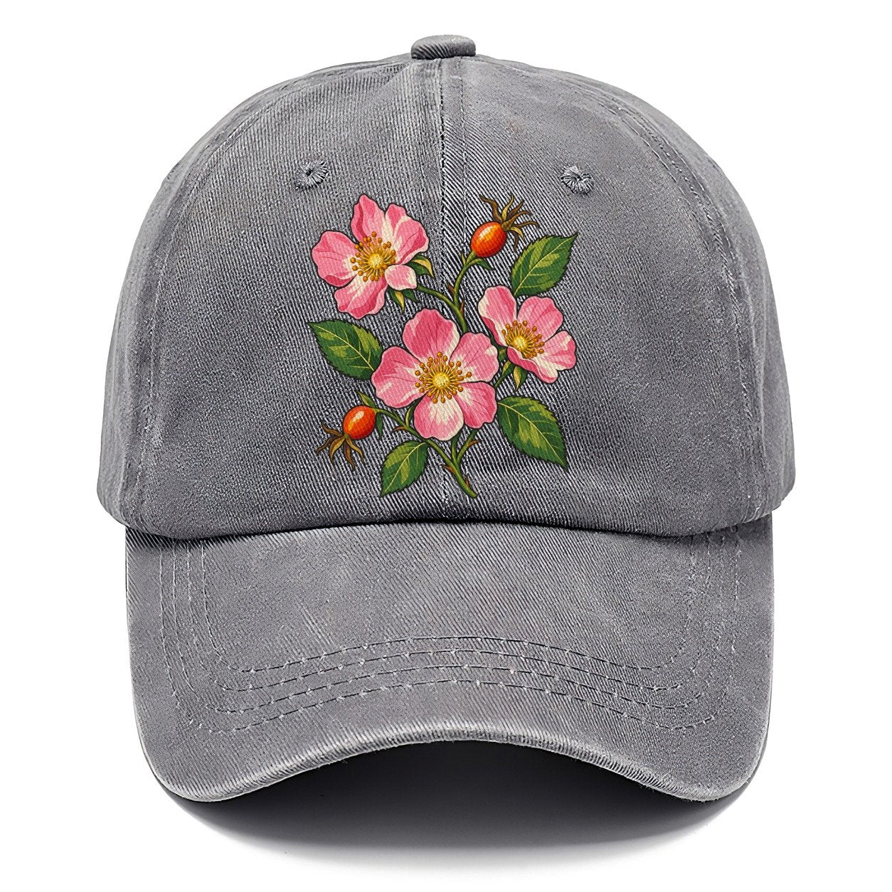 Alberta Wild Rose Canada Cultural Icons Classic Cap – Urban Haze