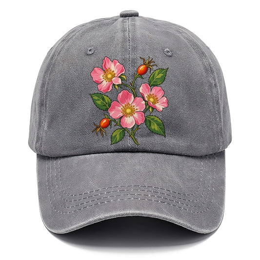 Alberta Wild Rose Canada Cultural Icons Classic Cap – Urban Haze