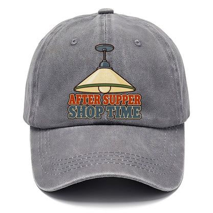 After Supper Shop Time Woodworking Classic Cap – Urban Haze