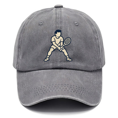 Return Of Serve Stance Tennis Match Rituals Classic Cap – Urban Haze
