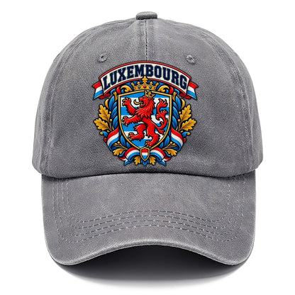 Luxembourg Retro Badge Country Logos Classic Cap – Urban Haze