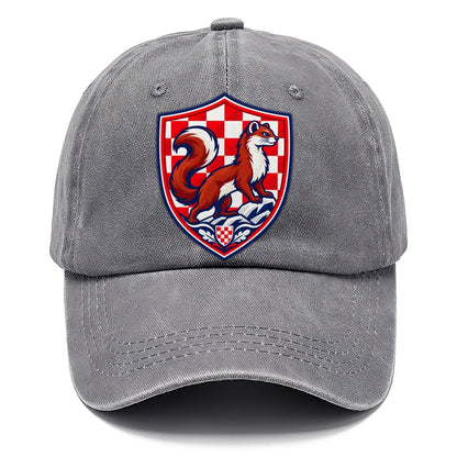 Croatia Minimal Emblem Country Logos Classic Cap – Urban Haze