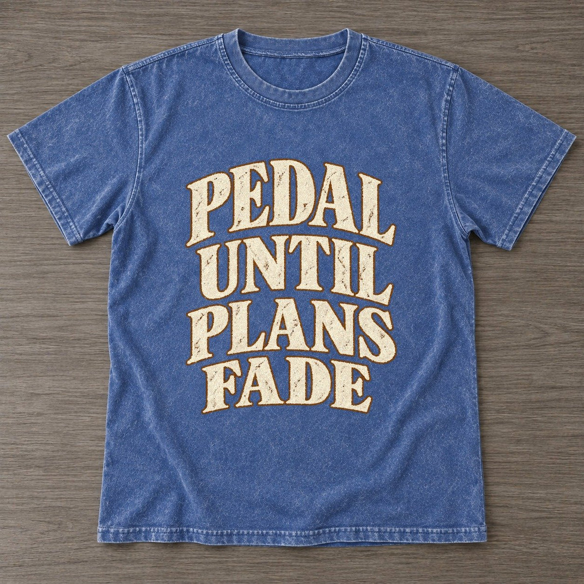 Washed Blue — front view