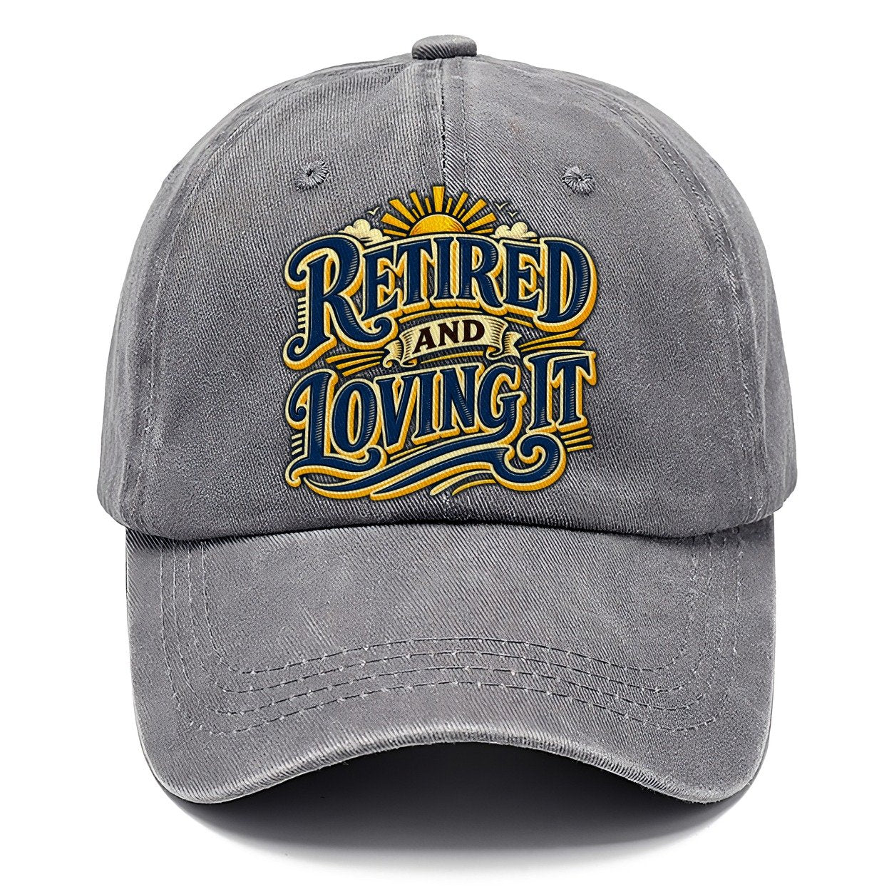 Retired And Loving It Retired Living Classic Cap – Urban Haze