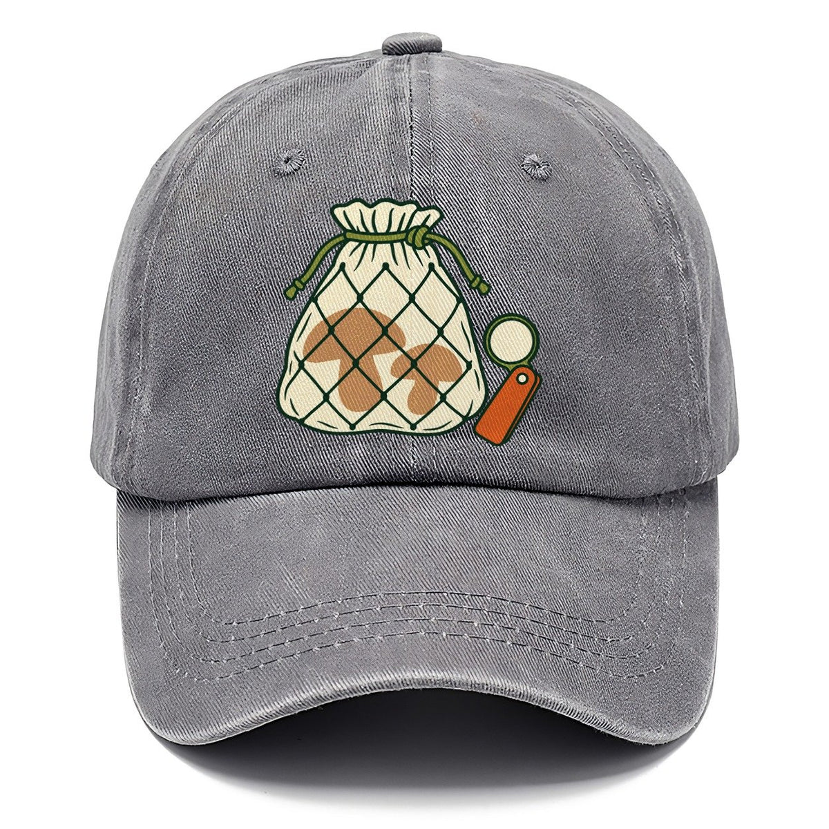 Mesh Bag And Hand Lens Foraging And Mycology Classic Cap – Urban Haze