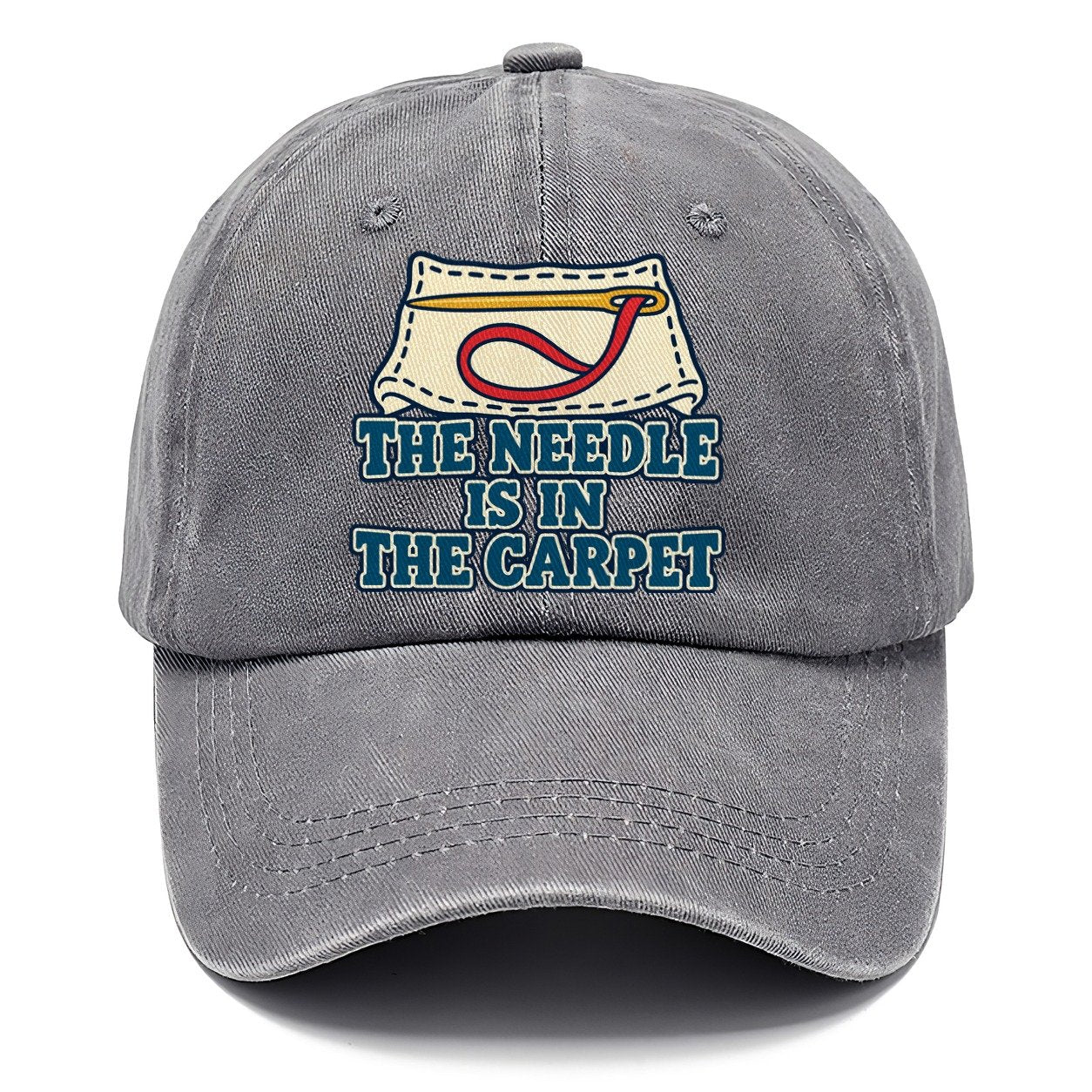 The Needle Is In The Carpet And Needlework Classic Cap – Urban Haze