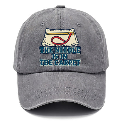 The Needle Is In The Carpet And Needlework Classic Cap – Urban Haze