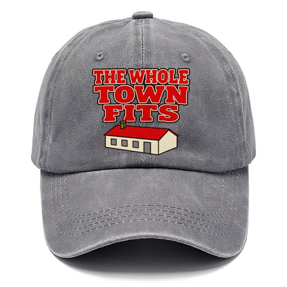 The Whole Town Fits Model Railways Classic Cap – Urban Haze