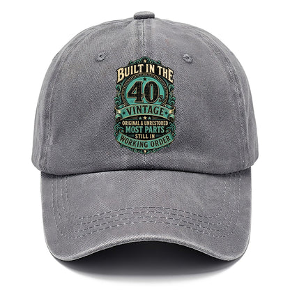 Built In The 40s Vintage Working Order Classic Cap – Urban Haze