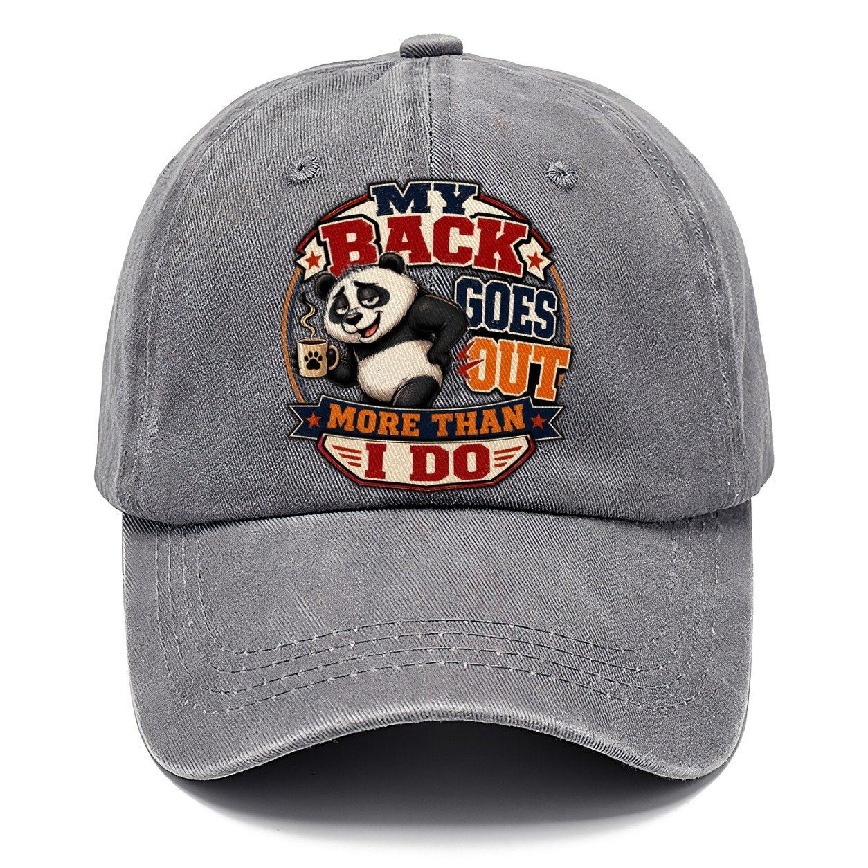 My Back Goes Out Classic Cap – Urban Haze