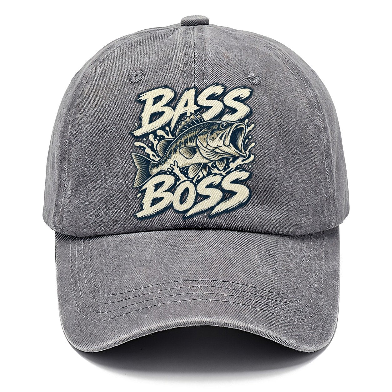Bass Boss Fishing Elegant Classic Cap – Urban Haze