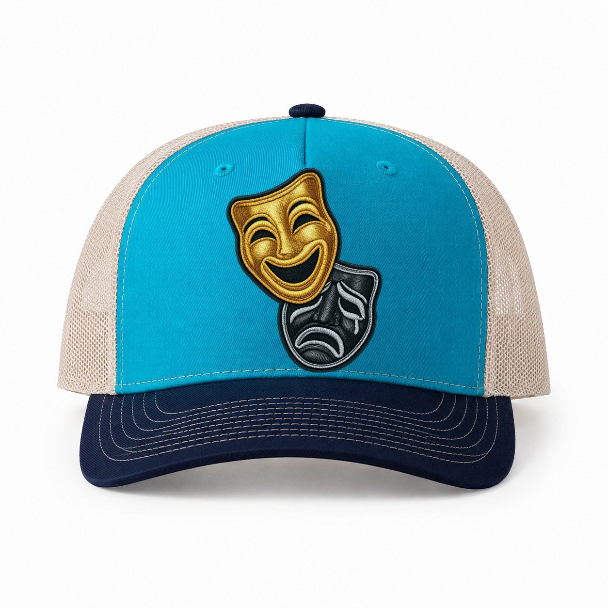 Teal-Navy — front view