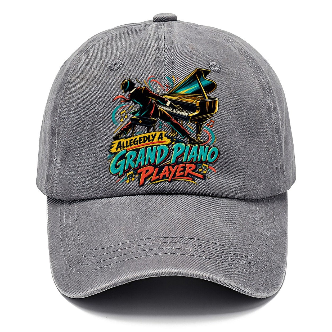 Allegedly A Grand Piano Player Music Instruments Classic Cap – Urban Haze