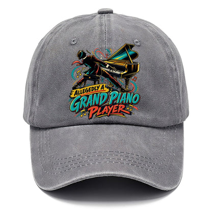 Allegedly A Grand Piano Player Music Instruments Classic Cap – Urban Haze