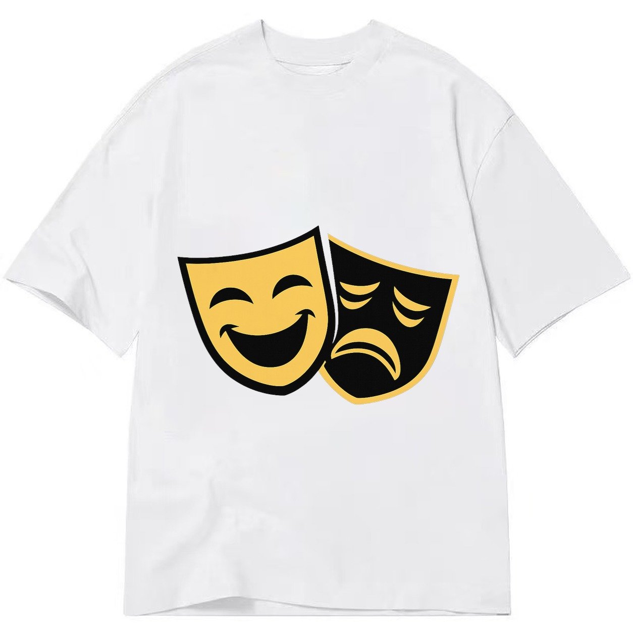 Golden Duality Of Theater Ac39f189b447 1770611732078 Classic T-shirt – White