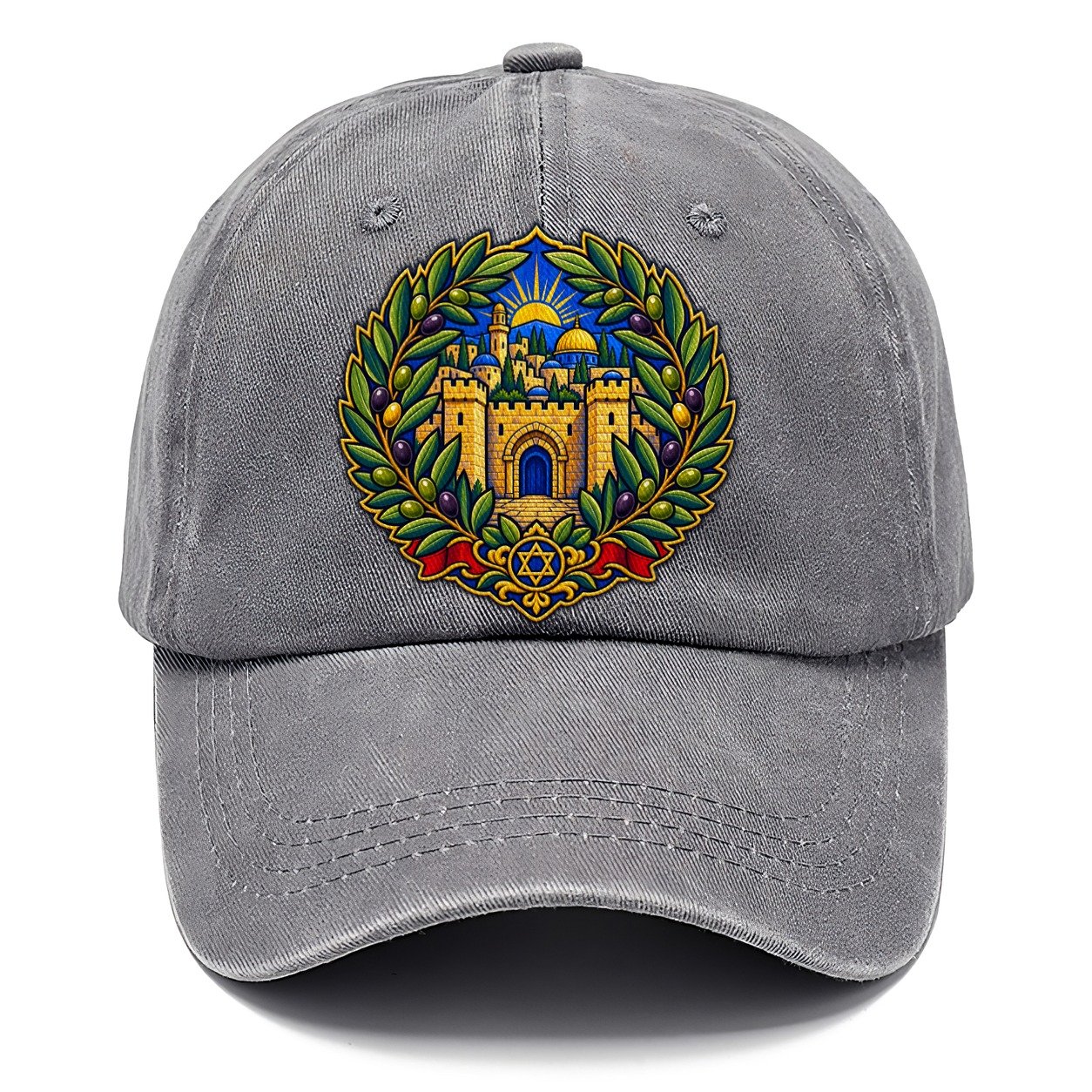 Olive Branch Wreath Jerusalem Classic Cap – Urban Haze