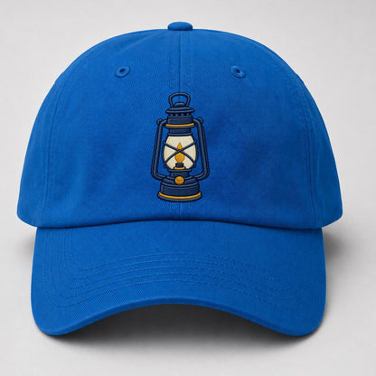 Camp Lantern Tiny Solo Marks Baseball Cap – Blue
