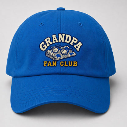 Grandpa Fan Club Baseball Cap – Blue