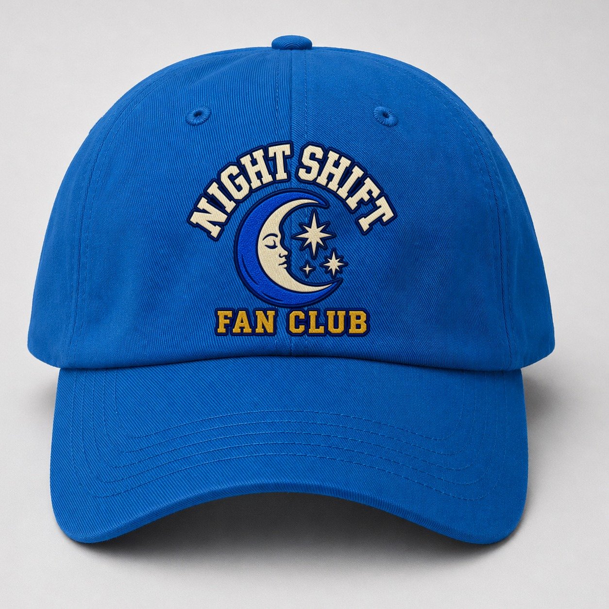 Night Shift Fan Club Baseball Cap – Blue