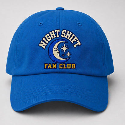 Night Shift Fan Club Baseball Cap – Blue