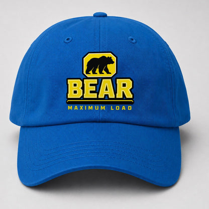 Bear Maximum Load Heavy Duty Baseball Cap – Blue