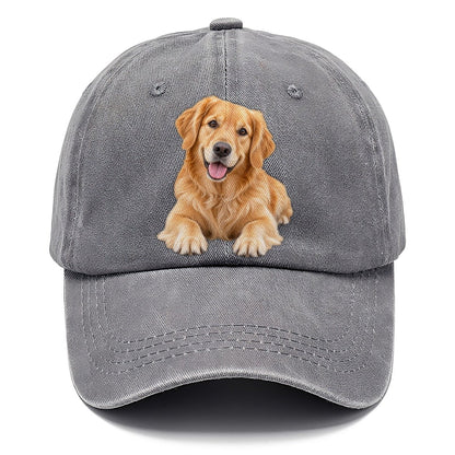 Golden Retriever Head Tilt Close Up Top Breeds Classic Cap – Urban Haze