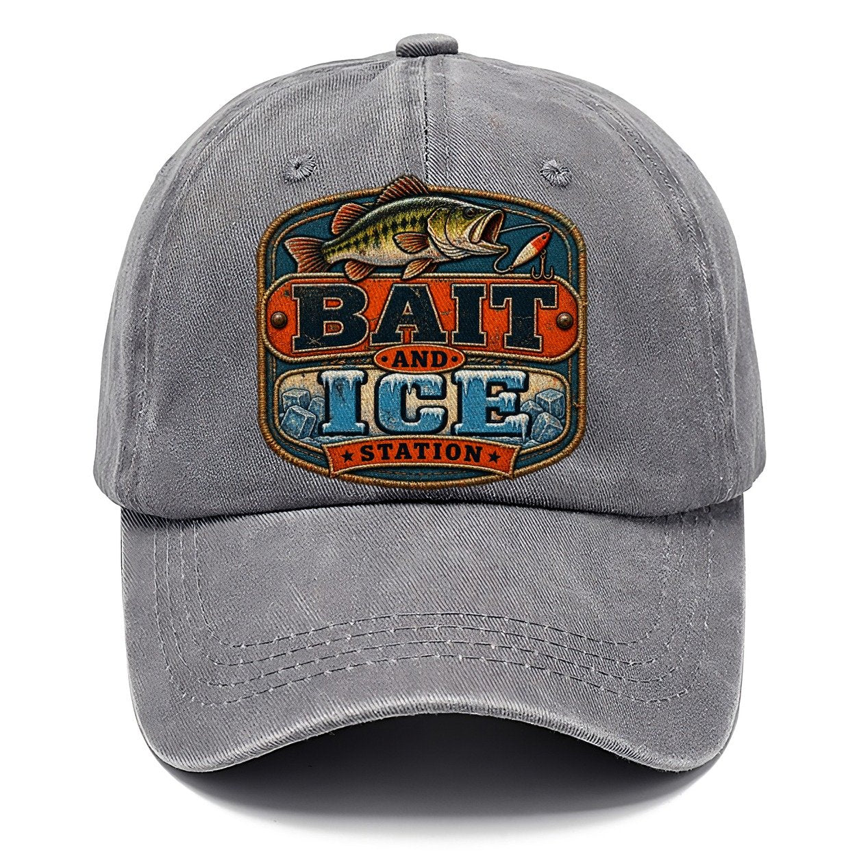 Bait And Ice Station Fishing Club Classic Cap – Urban Haze