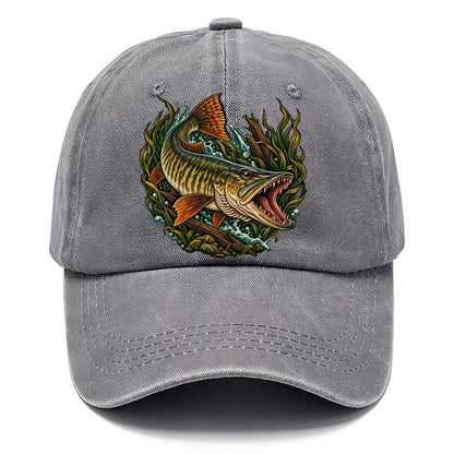 Muskie Ambush Fishing Club Classic Cap – Urban Haze