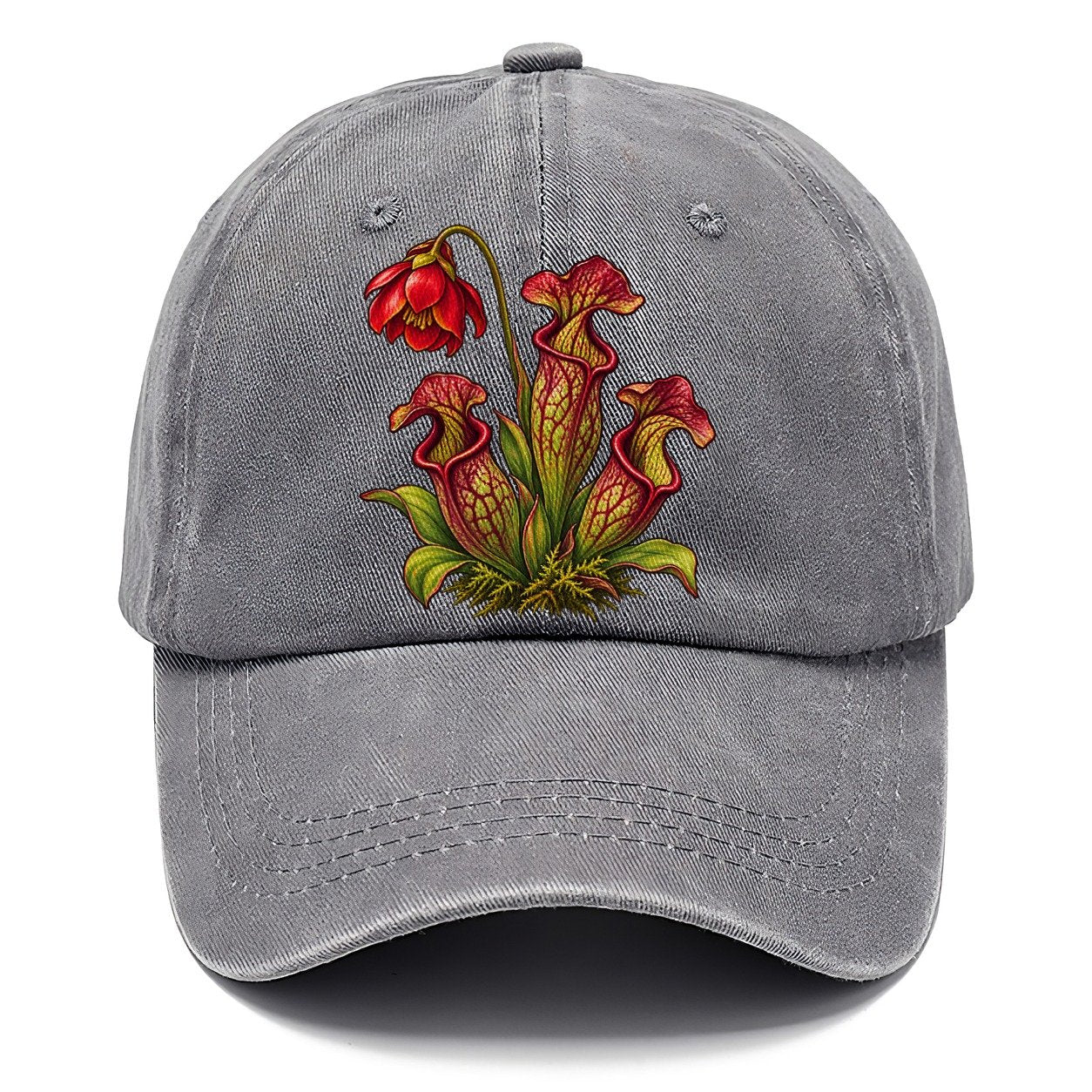 Newfoundland And Labrador Purple Pitcher Plant Canada Cultural Icons Classic Cap – Urban Haze