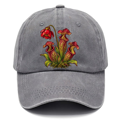 Newfoundland And Labrador Purple Pitcher Plant Canada Cultural Icons Classic Cap – Urban Haze