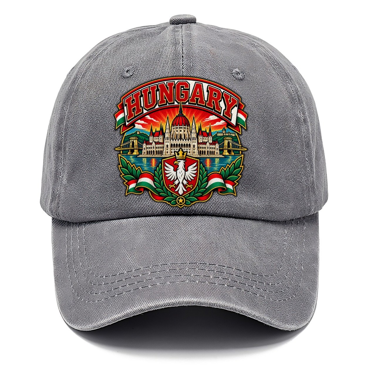 Hungary Retro Badge Country Logos Classic Cap – Urban Haze