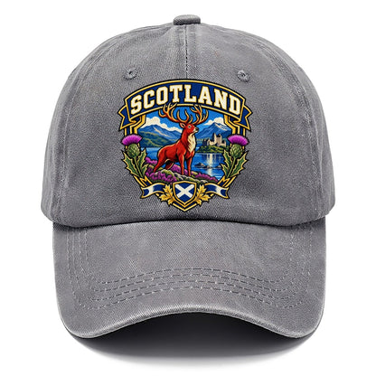 Scotland Retro Badge Country Logos Classic Cap – Urban Haze
