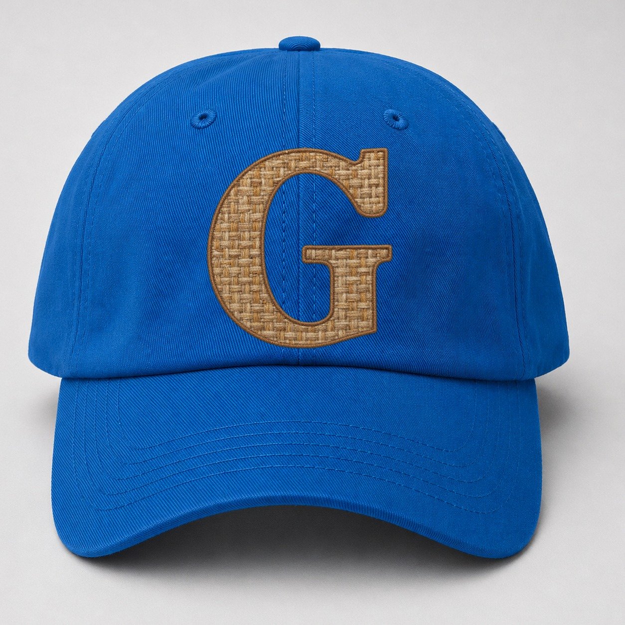 Woven Tweed G Monogram Baseball Cap – Blue