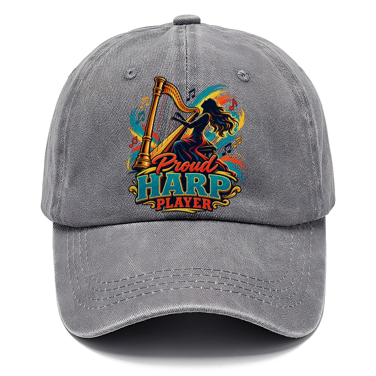 Proud Harp Player Music Instruments Classic Cap – Urban Haze