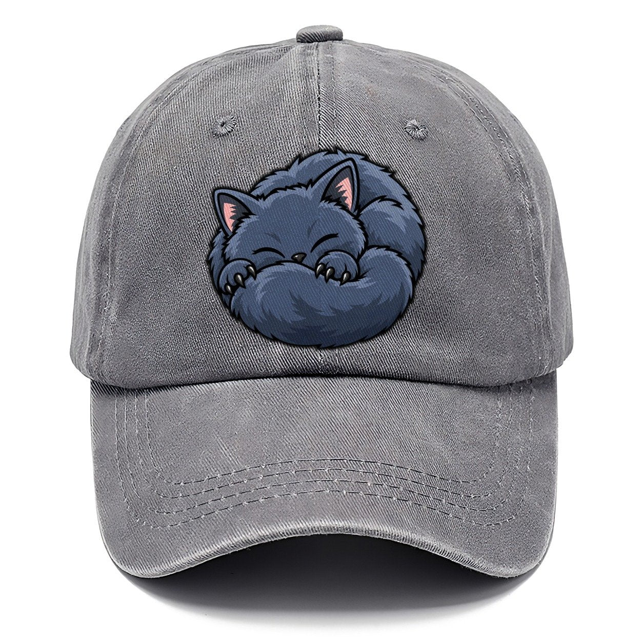 British Shorthair Sleeping Peeking Cats Classic Cap – Urban Haze