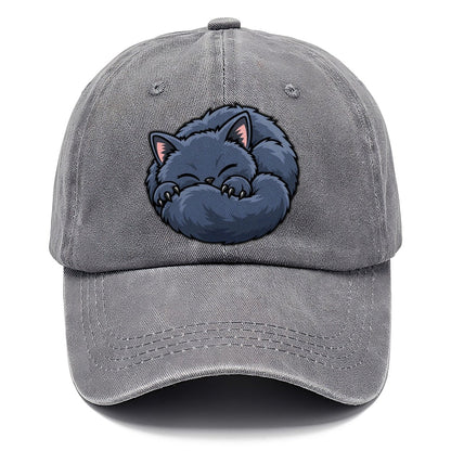 British Shorthair Sleeping Peeking Cats Classic Cap – Urban Haze