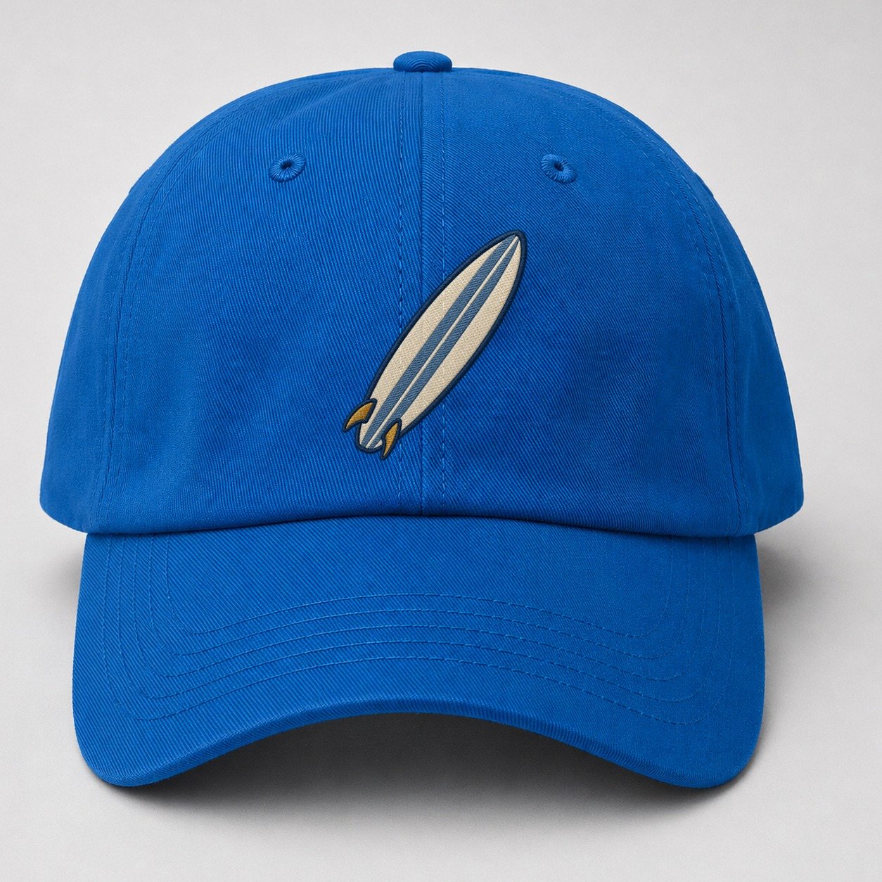 Surfboard Tiny Solo Marks Baseball Cap – Blue