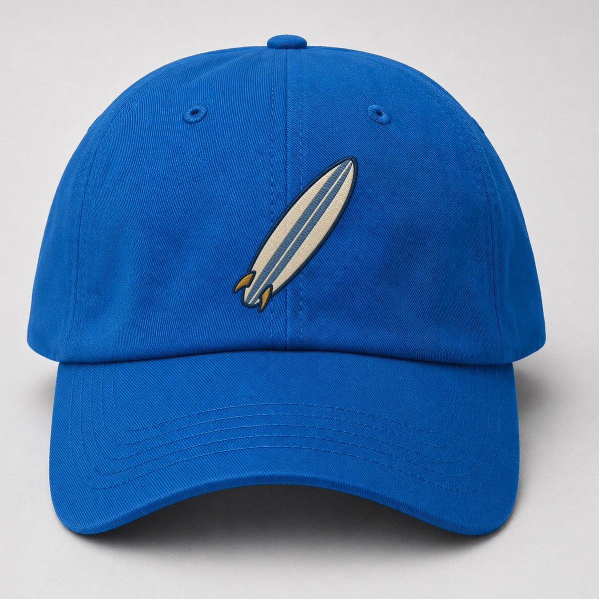 Surfboard Tiny Solo Marks Baseball Cap – Blue