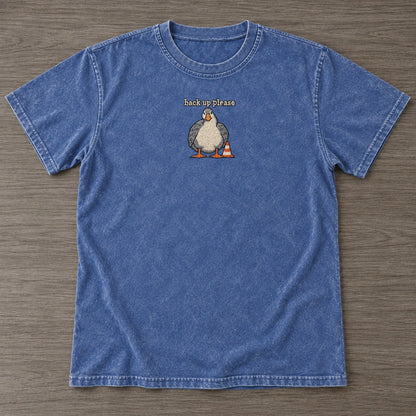 Washed Blue — front view
