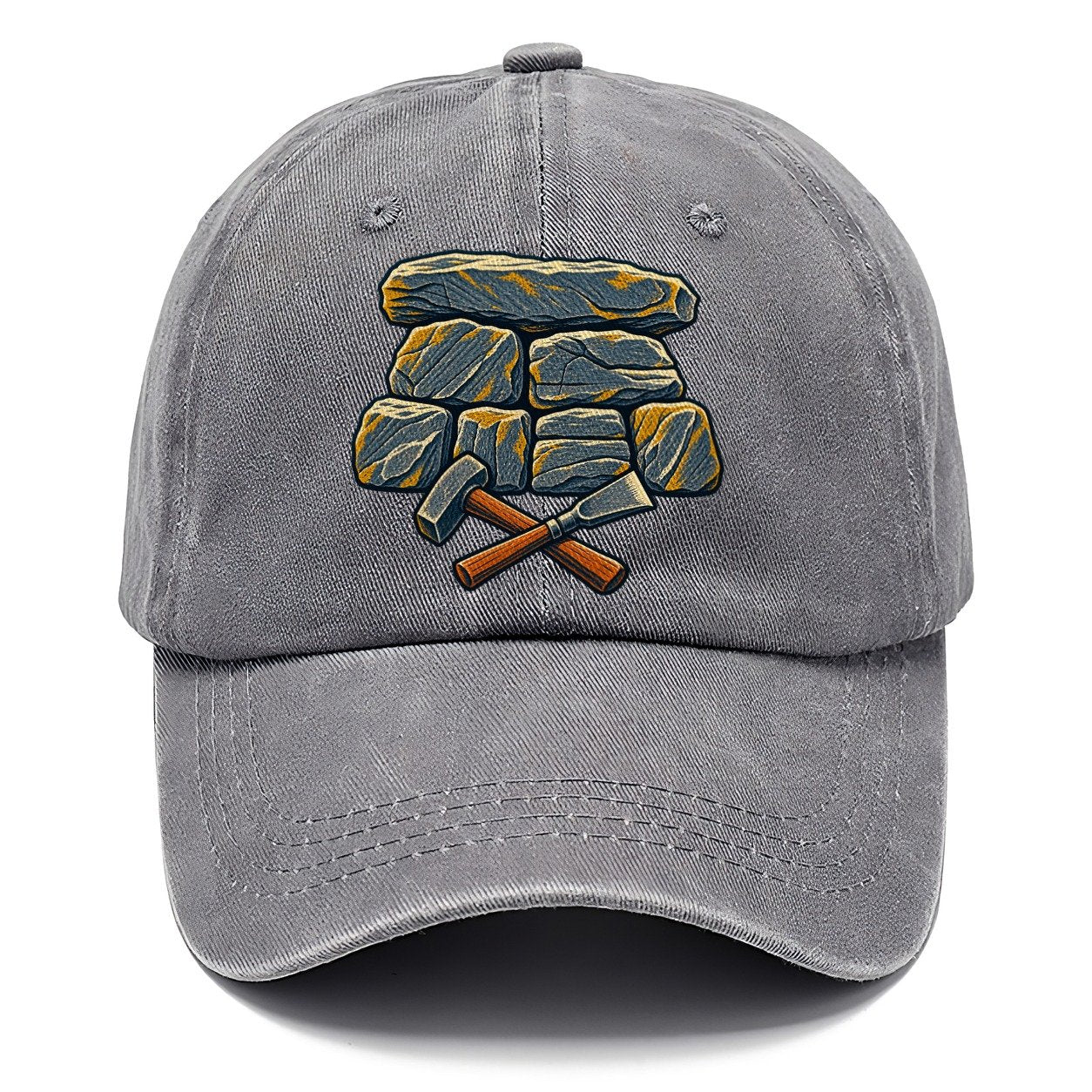 Seven Stone Wall Mason Hammer And Chisel Uk Culture Heritage Classic Cap – Urban Haze