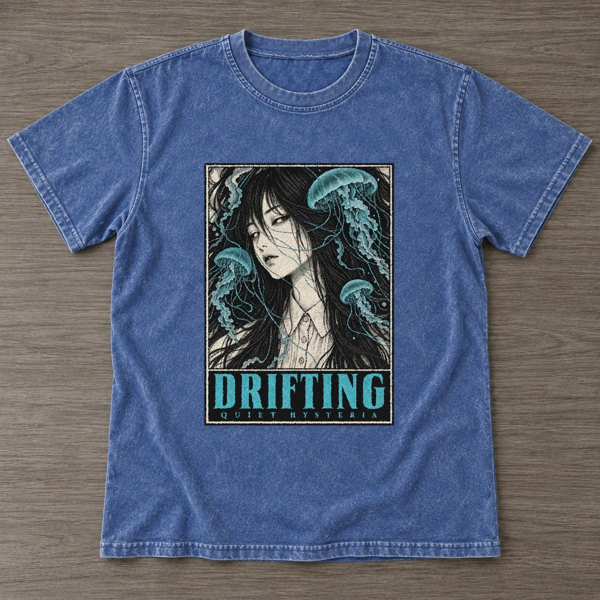 Washed Blue — front view