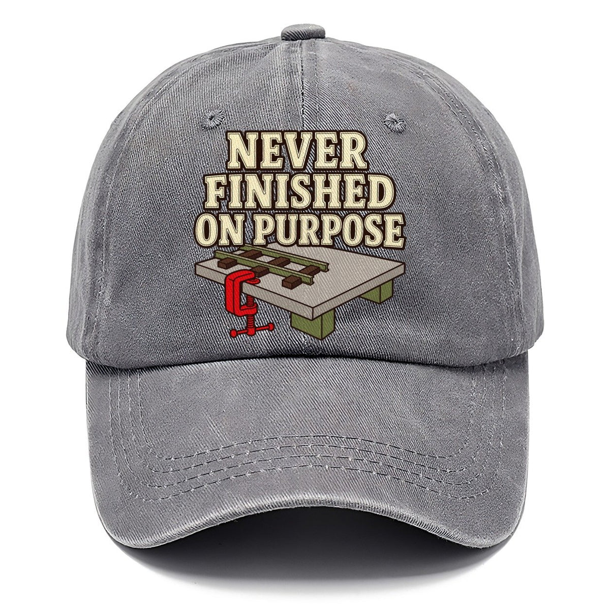 Never Finished On Purpose Model Railways Classic Cap – Urban Haze