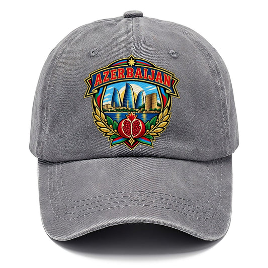Azerbaijan Retro Badge Country Logos Classic Cap – Urban Haze