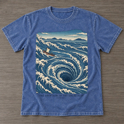 Washed Blue — front view