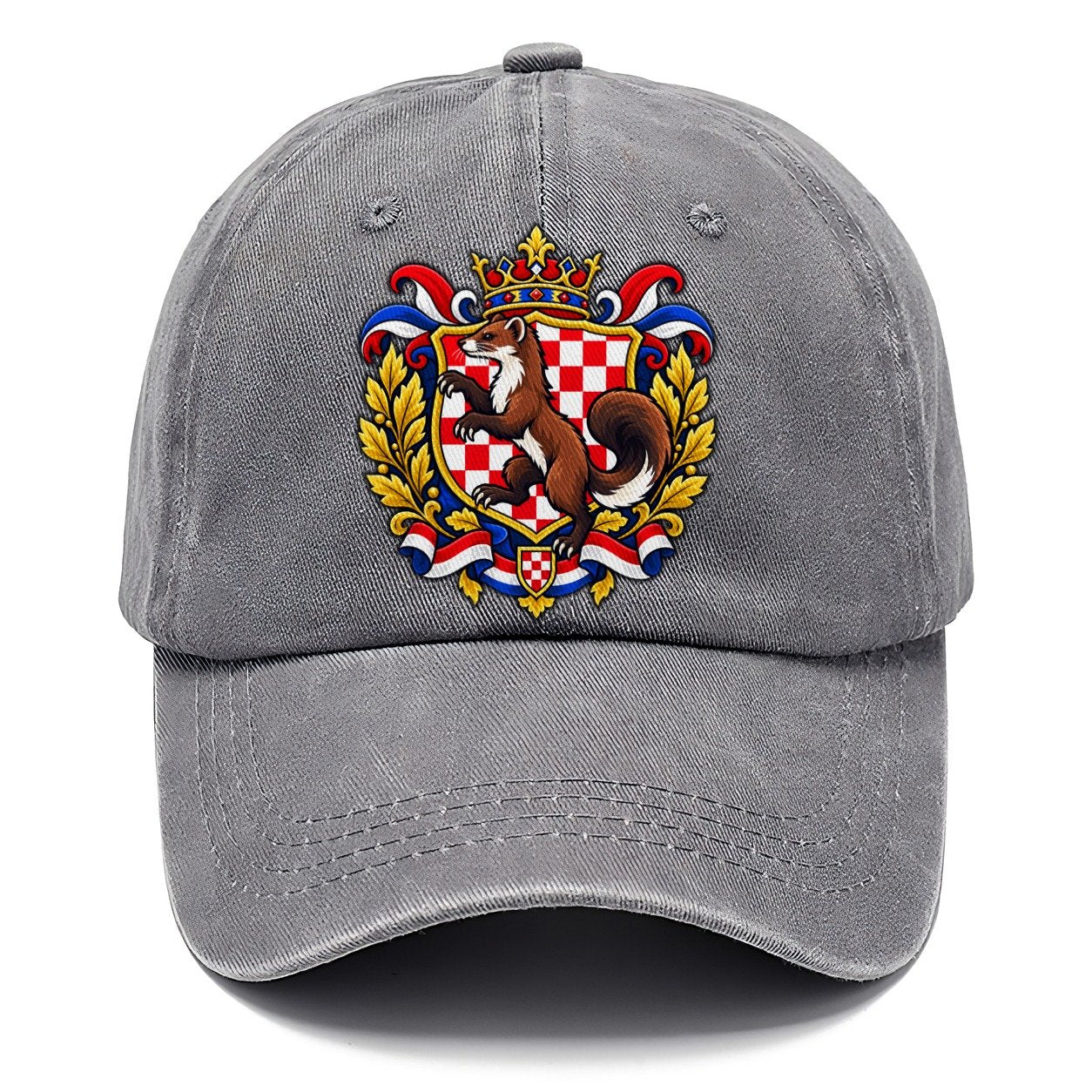 Croatia Heraldic Crest Country Logos Classic Cap – Urban Haze