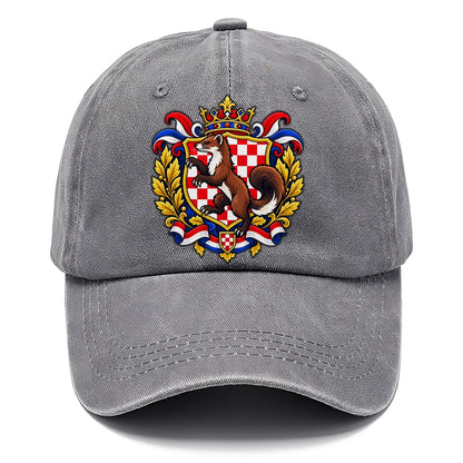 Croatia Heraldic Crest Country Logos Classic Cap – Urban Haze
